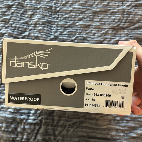 Dansko Primrose Flat (Burgundy / Wine Mary Jane’s) - Picture 12 of 15